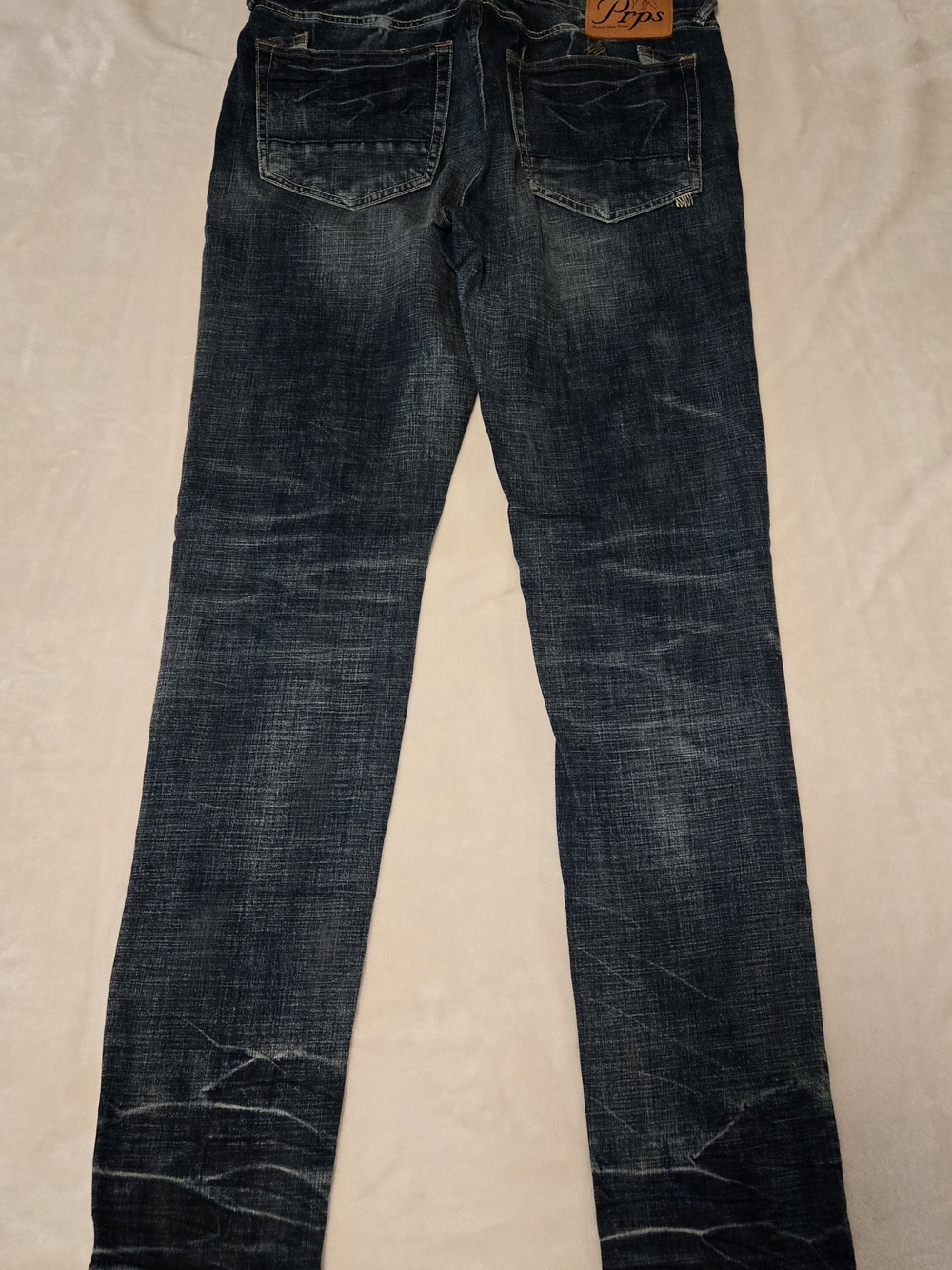 PRPS Stretch Jeans Men's 34x30 Dark Wash Straight Designer